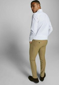 Jack & Jones PREMIUM JPRSOLARIS  NOOS - Nohavice - dark coat khaki