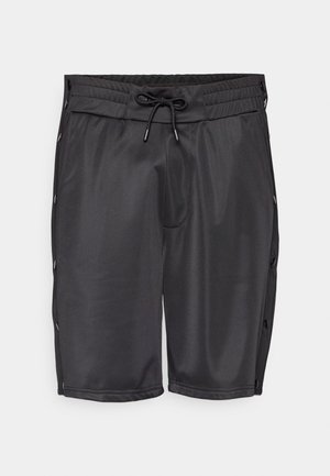 YOURTURN SNAPS BUTTON TRICOT UNISEX - Rövidnadrágok - black