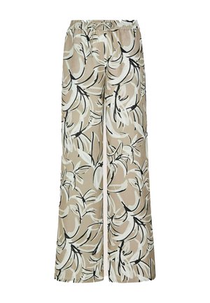 MADELEINE, PETITE - Trousers - cappuccino   multicolour