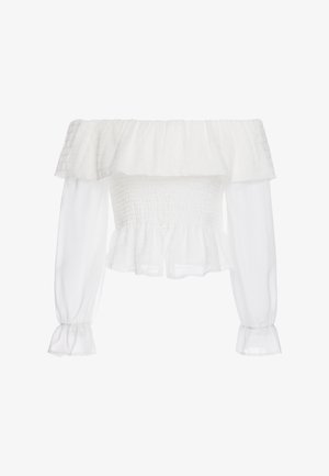 faina, Blouse - white