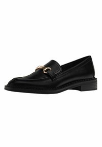 Stradivarius Slip-ons - black