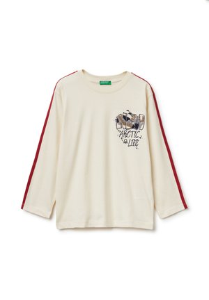 Camiseta de manga larga - beige
