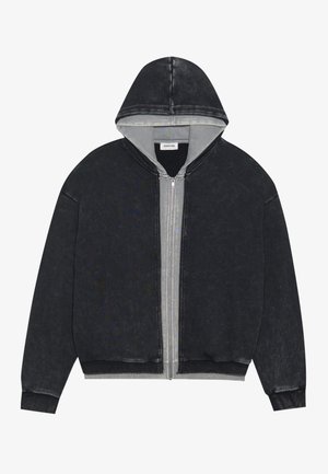 YOURTURN UNISEX - Pulover s kapuco - true black