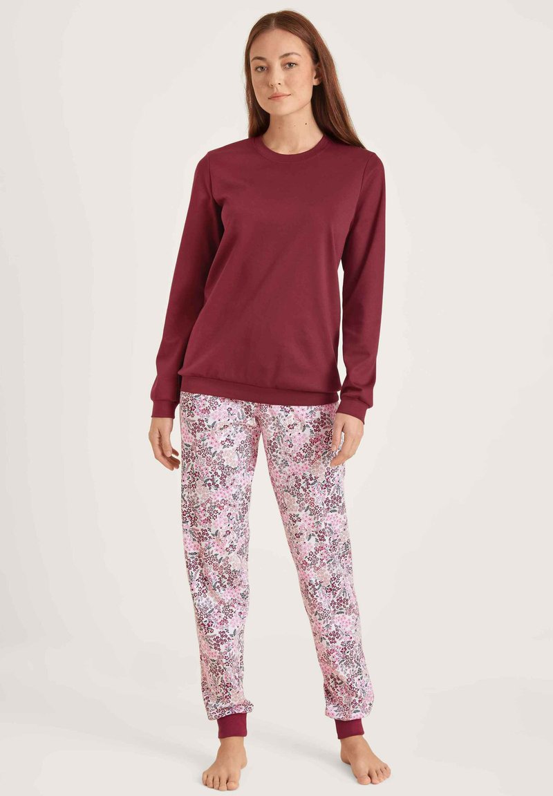 Calida BÜNDCHEN SET - Pigiama - mars red