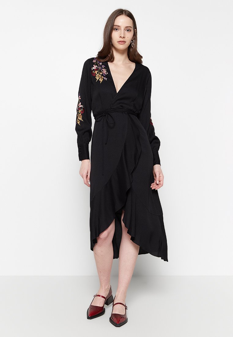 TWINSET Maxi-jurk zwart