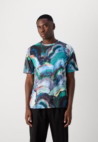 Scotch & Soda DIGITAL - Marškinėliai su spaudiniu - multi colour