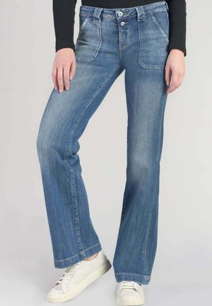 Le Temps Des Cerises Bootcut jeans - bleu