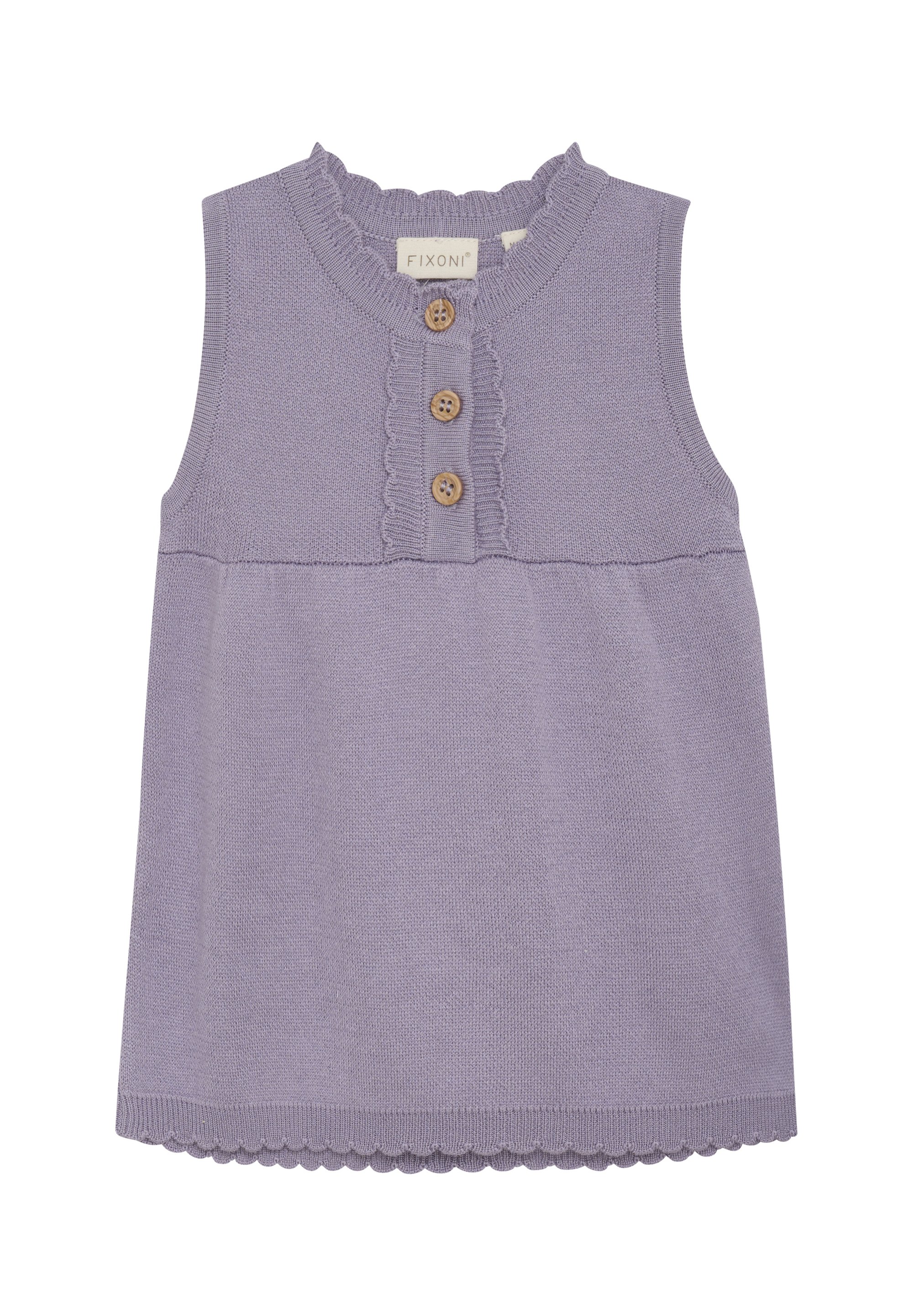 strapless open back dress Pack A Punch Purple Sequin Tiger Sleeveless Sweater – Shop the Mint main image 0