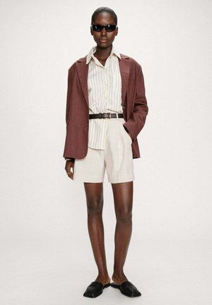 Manteau court - chocolat