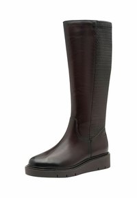 Tamaris Laarzen met sleehak - mocca nappa
