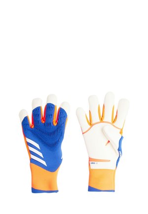 PREDATOR PRO HYBRID PROMO - Goalkeeping gloves - lucid blue solar/red/white
