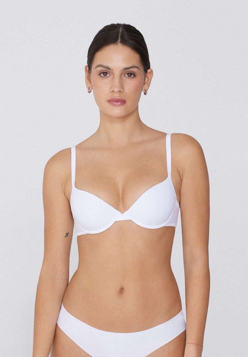 Tezenis ATHENS PUSH UP - Push-up BH - White