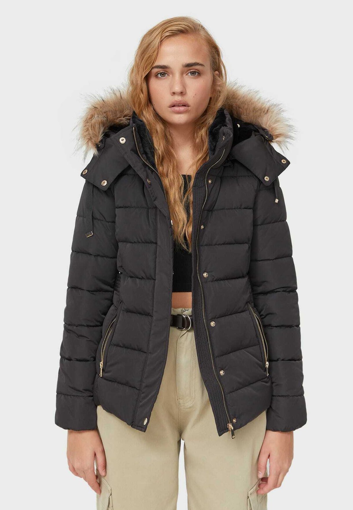 stradivarius winter jacket