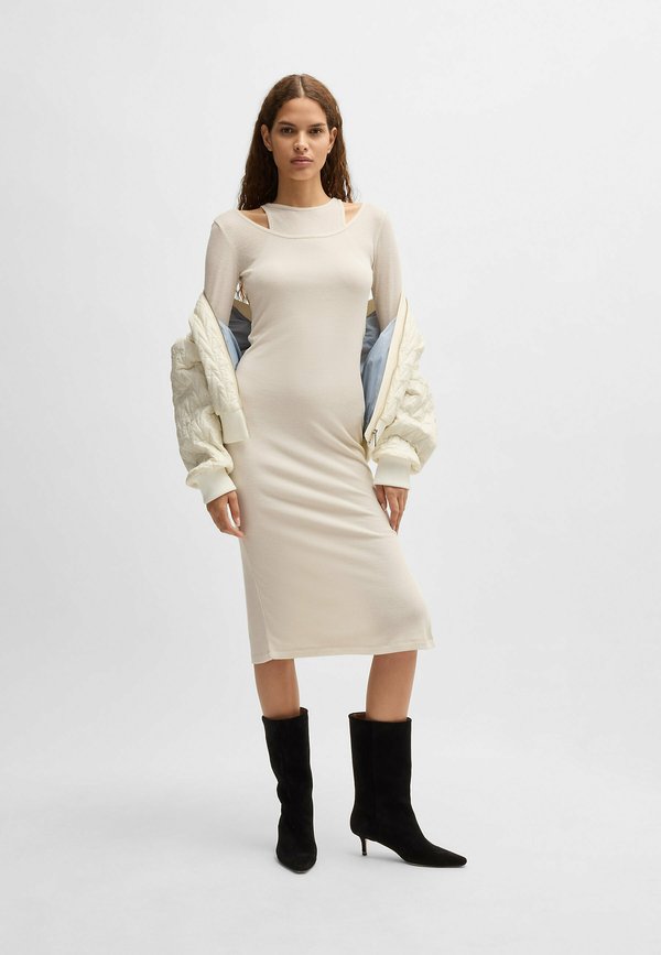 ECNA - Shift dress - natural five4