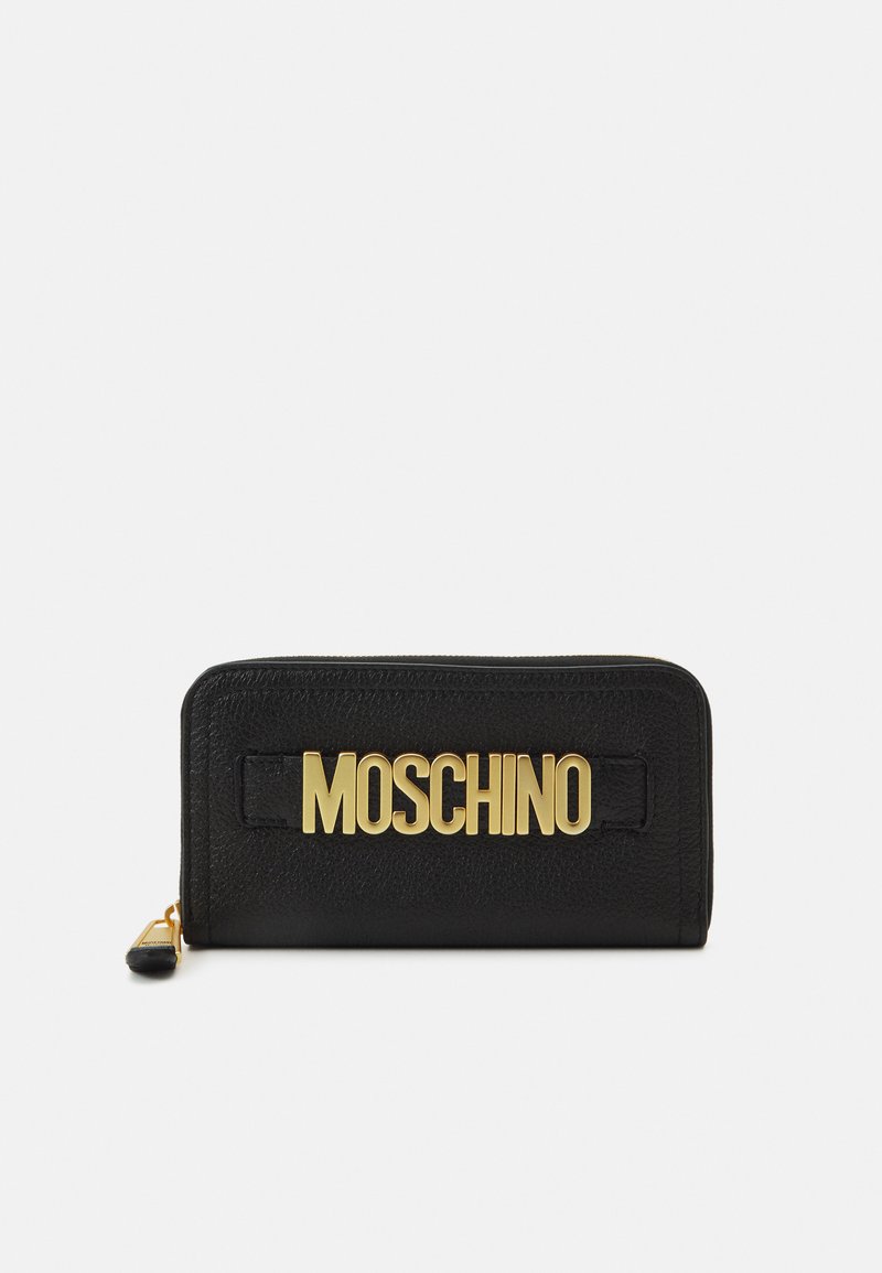 MOSCHINO LETTERING WALLET - Wallet - black - Zalando.ie