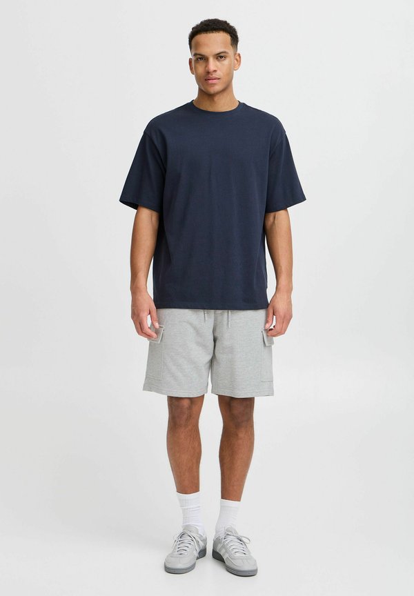 BHCARAB SLIM FIT - Tracksuit bottoms - stone mix3