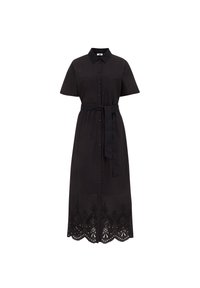 Shirt dress - black