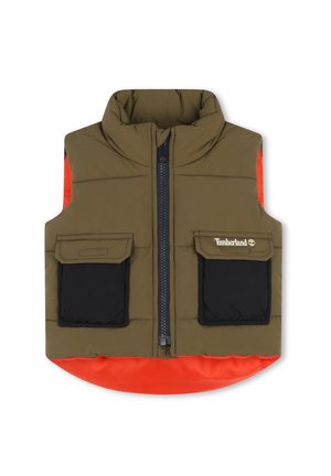 PUFFER SLEEVELESS - Veste sans manches - dark olive