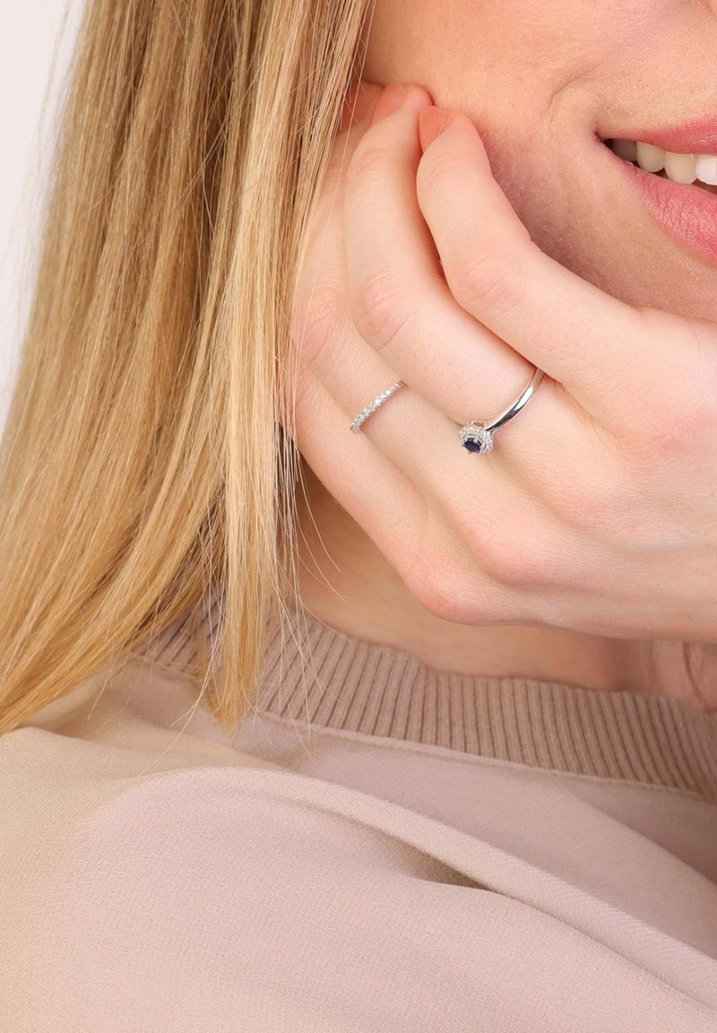 Lucardi Ring - silver-coloured