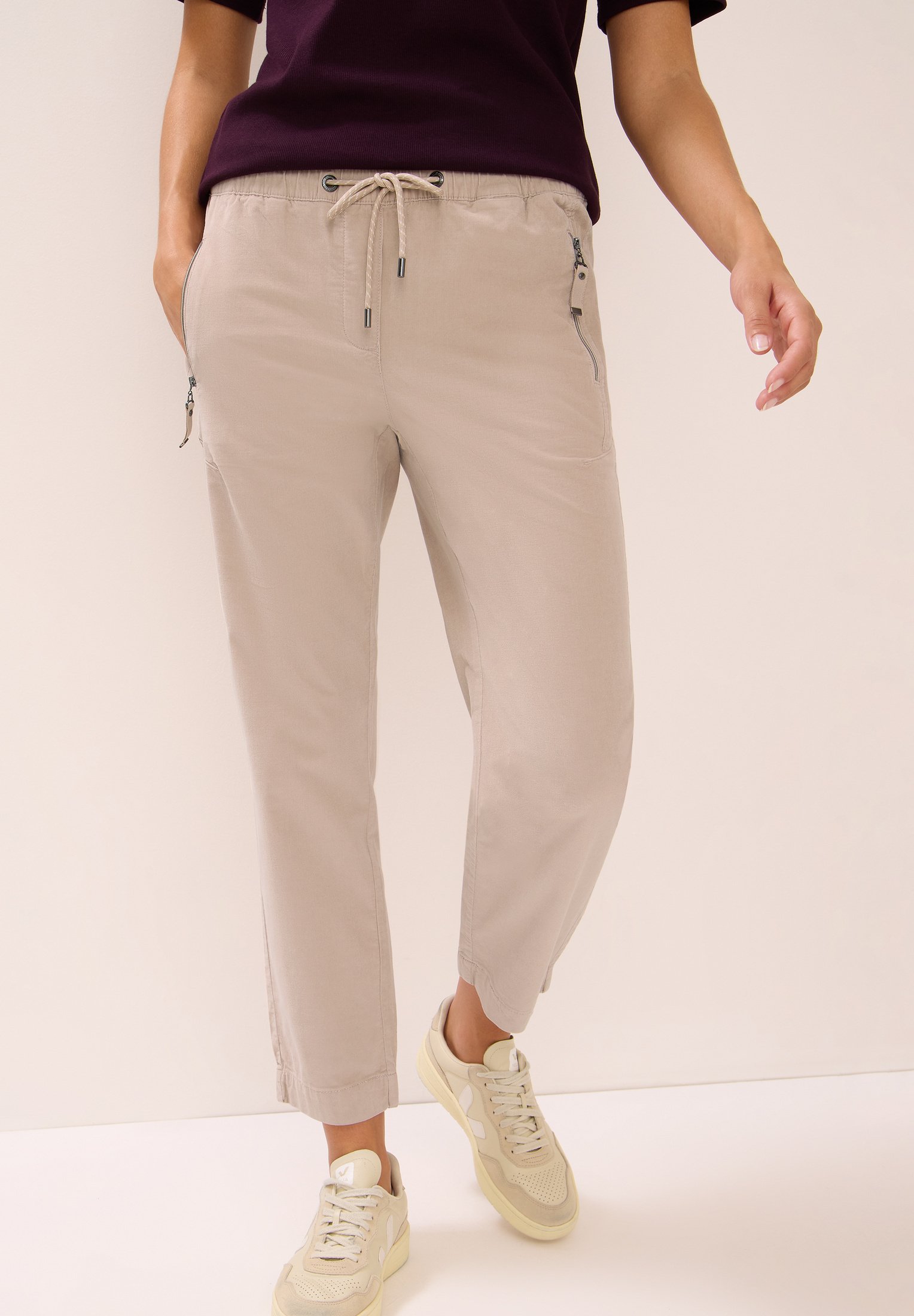 Cecil CASUAL FIT HOSE - Pantalones - Blau/azul