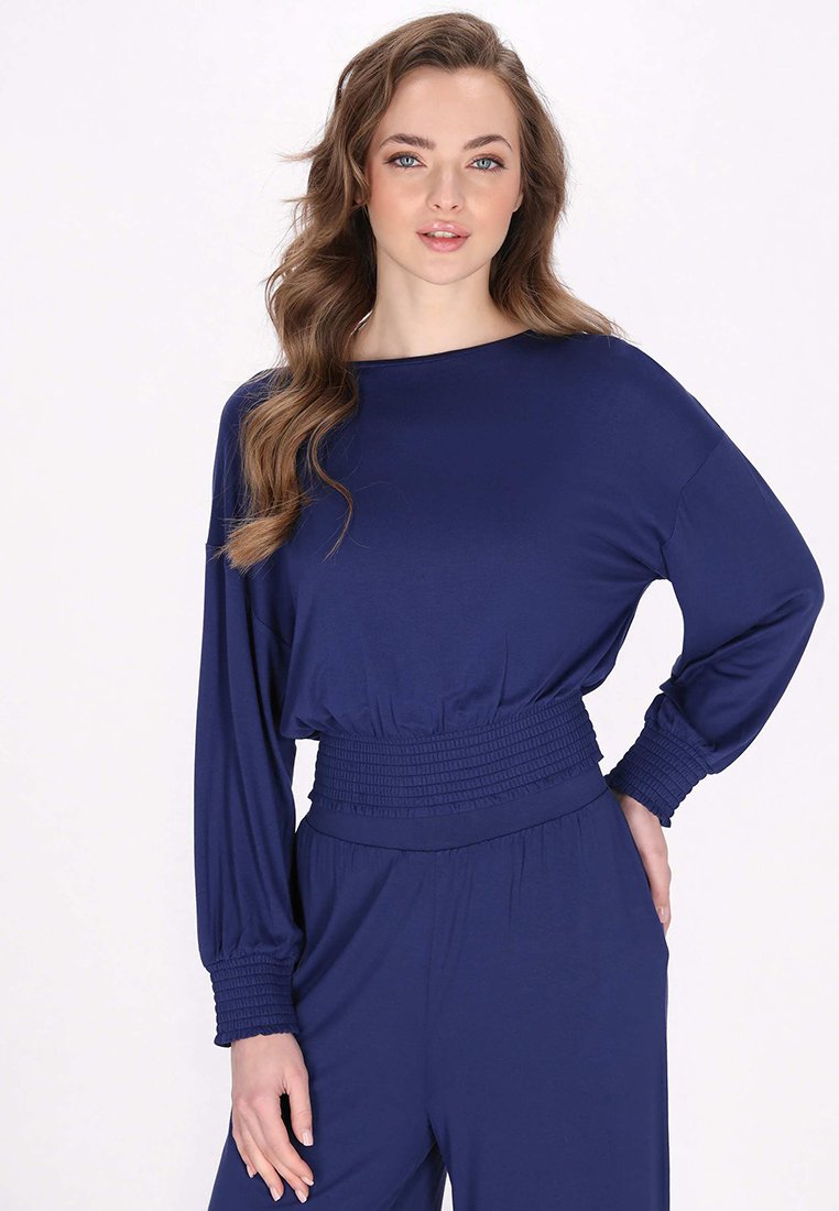 dreimaster Longsleeve donkerblauw