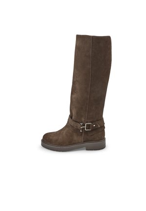 CON FASCIA E FIBBIA - Platvormsaapad - marrone