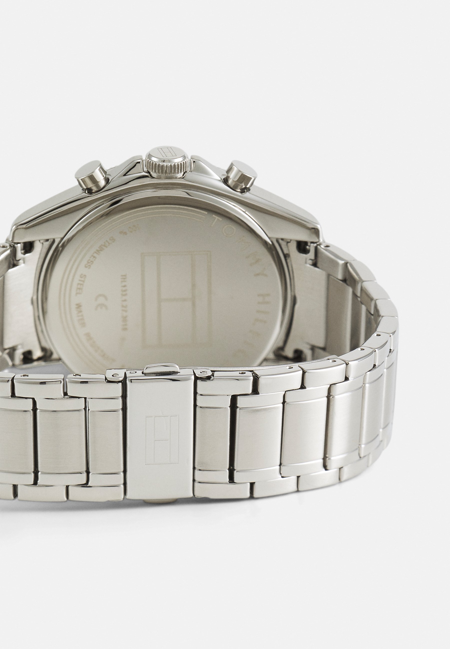 Tommy Hilfiger PARKER - Orologio - silver-coloured/black/argentato - Zalando .it