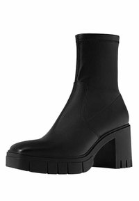 Stradivarius Botines de tacón - black