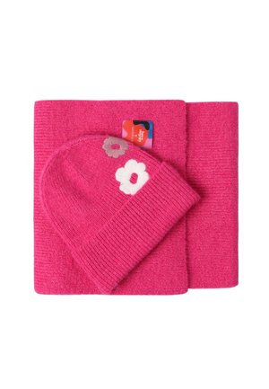 SET - Fular - dark pink