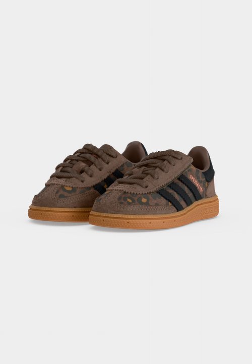 adidas HANDBALL SPEZIAL UNISEX - Trainers - earth strata/core black/glow pink — photo 3