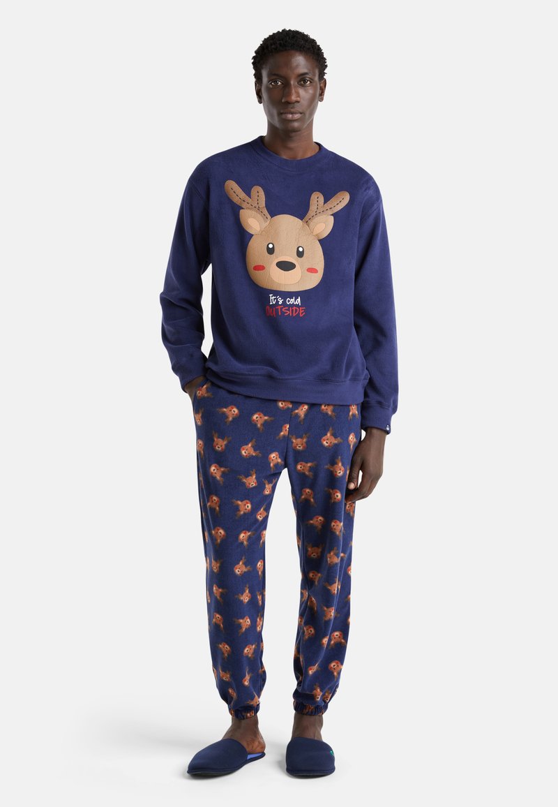 Pijama Ropa Color Blue Camiseta De Pijama Color Azul MOHITO 350FP-55X