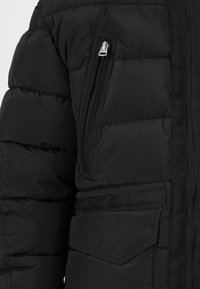 Replay CLASSIC HOODED PUFFER - Winter jacket - black