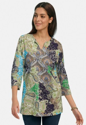Long sleeved top - beige/multicolor
