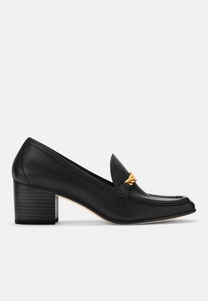 WINSLET BURNISHED LEATHER PUMP - Classic heels - black