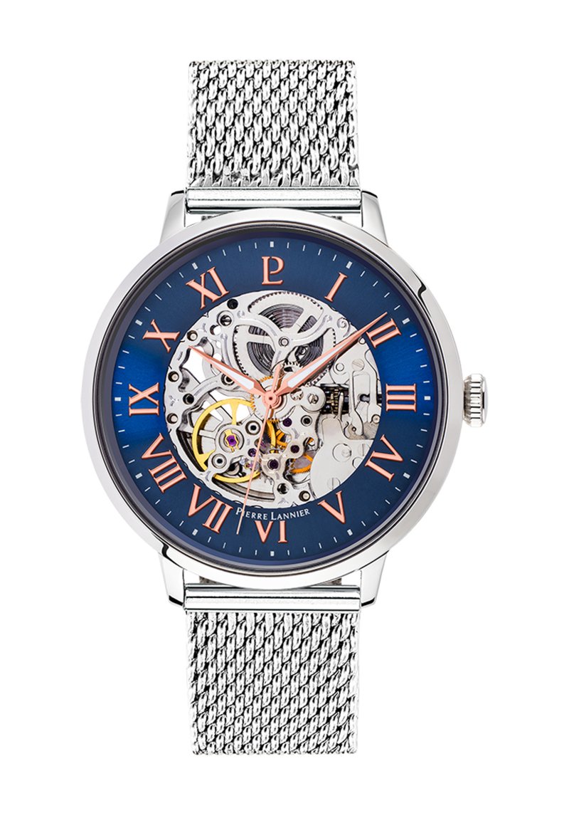 Pierre Lannier AUTOMATIC - Watch - bleu et argenté