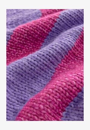 Next TALL FIT STRIPED CHUNKY SHORT SLEEVE - T-shirts print - pink purple stripe