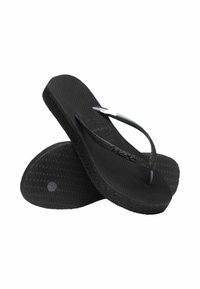 Havaianas HAVAIANAS FLIP FLOP SLIM FLATFORM SPARKLE - Infradito da bagno - black