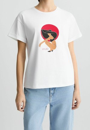 Camiseta estampada - white