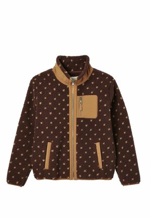 Tom Joule, REGULAR FIT - Fleece jacket - chocolate brown spot