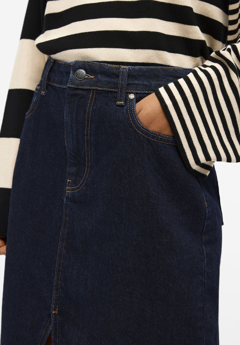 Object Objharlow long denim skirt Blauw Lange rokken | Gratis bezorging Object Objharlow long denim skirt Blauw Lange rokken | Gratis bezorging