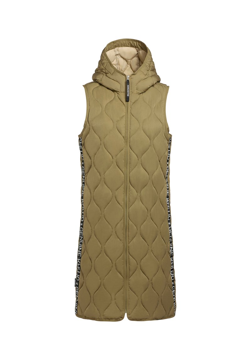 khujo Bodywarmer olijfgroen