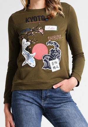 Sudadera - olive
