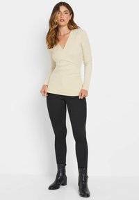 Long Tall Sally WRAP - Langarmshirt - cream