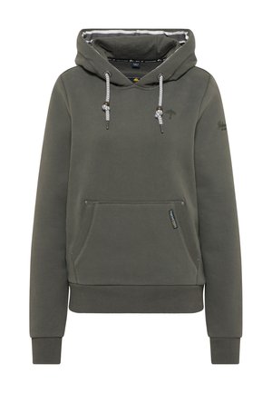Schmuddelwedda, SCHMUDDELWEDDA HOODIE - Sweat à capuche - dunkeloliv