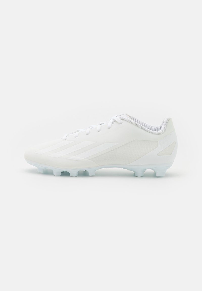 adidas Performance X CRAZYFAST.4 - Kemény talajra készült futballcipő - footwear white