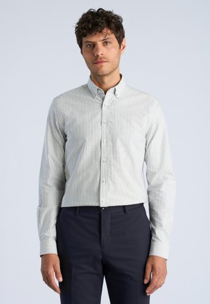 Lindbergh, LINDBERGH OXFORD STRIPE SHIRT L/S - Overhemd - grey stripe