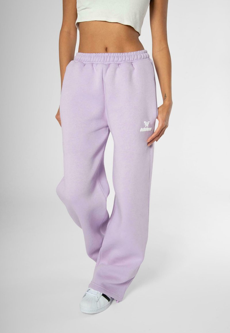 FELICIOUS - Tracksuit bottoms - bright lavender, Enlarge
