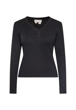 CO-BRANDED WITH RISA - Strickpullover - schwarz