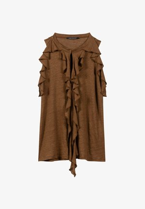 Luisa Cerano, Blouse - dark terracotta