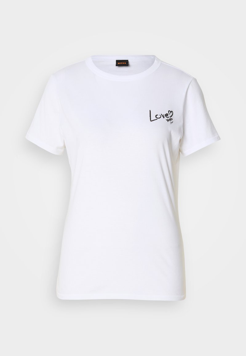 Boss T-shirt basic wit Boss T-shirt basic wit